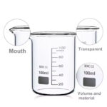 100ml Borosilicate Glass Beaker Measuring Cup - Image 2