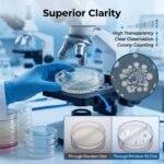 2 Compartment Petri Dish 19x15mm - Image 2