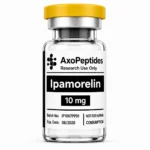 Ipamorelin 10mg UK peptides research vial by AxoPeptides