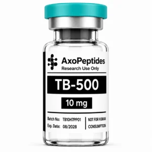 TB-500 10mg UK peptides research vial by AxoPeptides