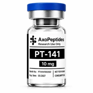 PT-141 10mg UK peptides research vial by AxoPeptides