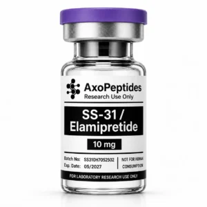 SS-31 Elamipretide 10mg UK peptides research vial by AxoPeptides